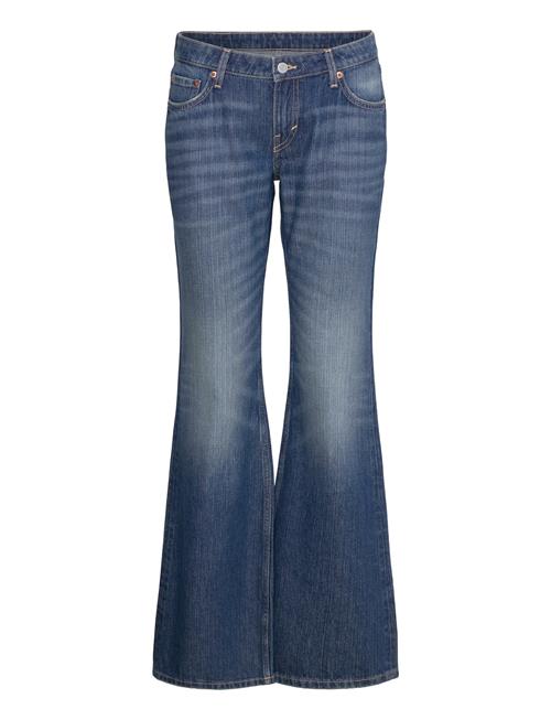 Weekday Low Slim Bootcut Jeans Weekday Blue