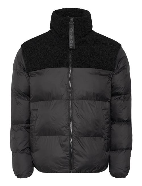 Calvin Klein Jeans Sherpa Puffer Jacket Calvin Klein Jeans Black