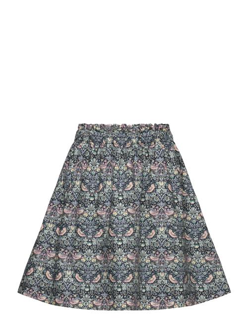 Skirt In Liberty Fabric Huttelihut Navy