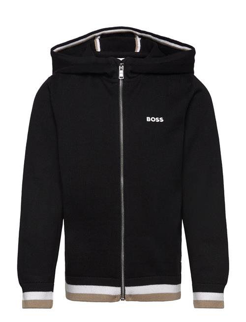 BOSS Hooded Cardigan BOSS Black