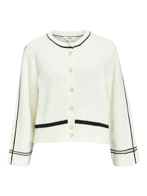 OBJECT Cardigan 'Sorina'  sort / hvid