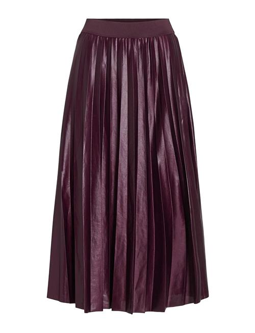 Vila Vinitban Midi Skirt - Noos Vila Purple