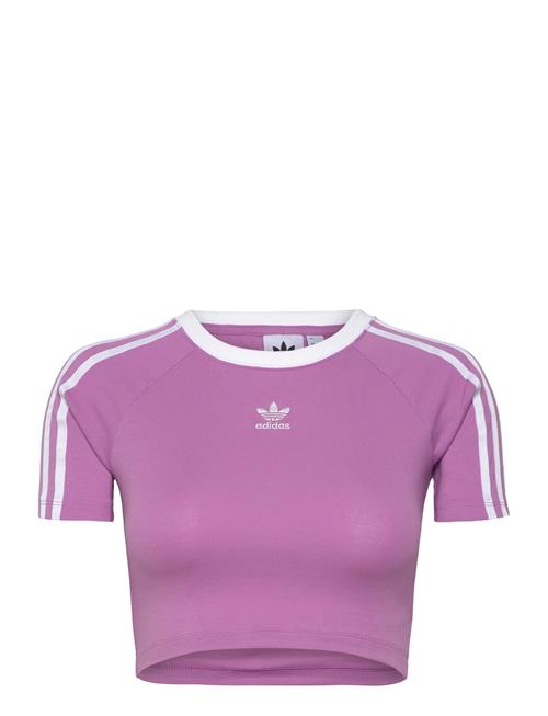 adidas Originals 3 S Baby Tee Adidas Originals Purple