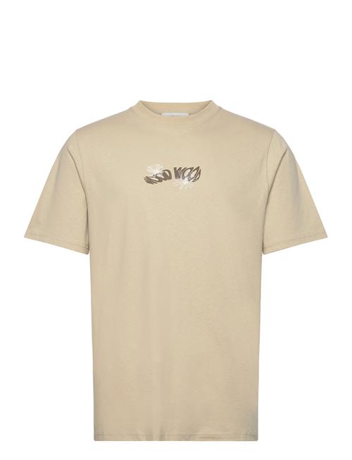 Se Bobby Flowers T-Shirt Gots WOOD WOOD Beige ved Booztlet