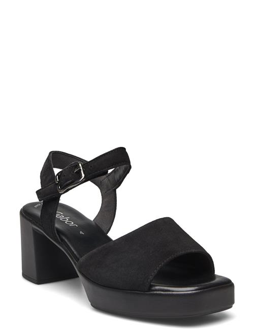 Gabor Platform Sandal Gabor Black