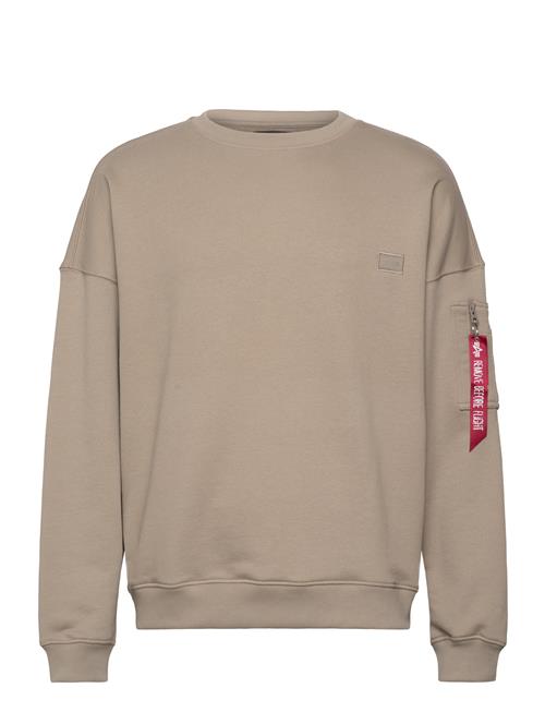 Alpha Industries Alpha Essentials Rl Sweater Alpha Industries Beige