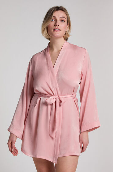 Hunkemöller Satin kimono pink