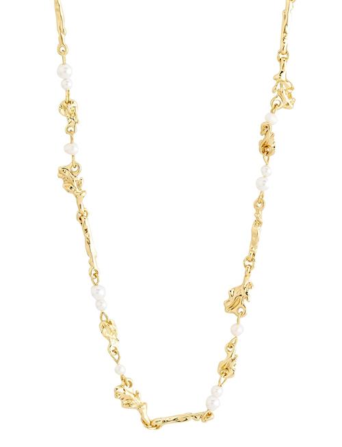 Pilgrim Sloan Pearl Necklace Pilgrim Gold