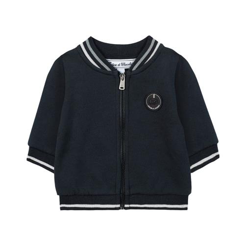 Tartine et Chocolat Cotton Navy Outfit-sæt i klassisk marineblå | Marine blå | 2 years