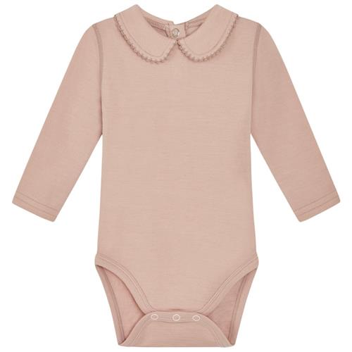 Se Hust&Claire Beate Babybody Rose Cloud | Lyserød | 56 cm ved Babyshop