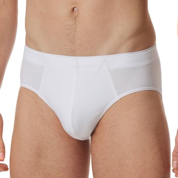 Schiesser Premium Cotton Mini Brief Hvid bomuld Small Herre