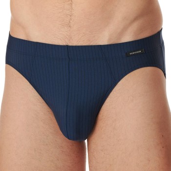 Schiesser Pure Micro Rio Briefs Mørkblå Large Herre