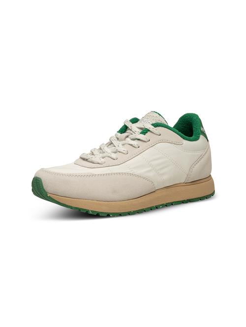 WODEN Sneaker low 'Nellie Vintage'  beige / grøn / hvid