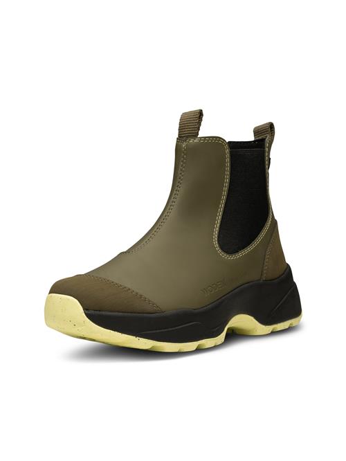 WODEN Chelsea Boots  gul / grøn / sort