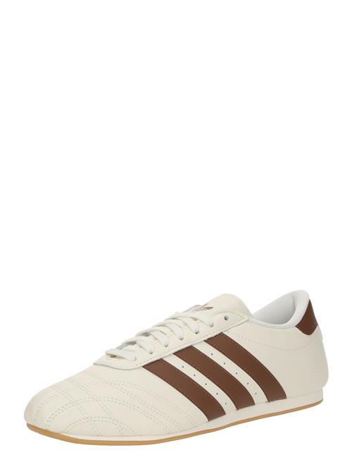ADIDAS ORIGINALS Sneaker low 'Taekwondo'  brun / hvid