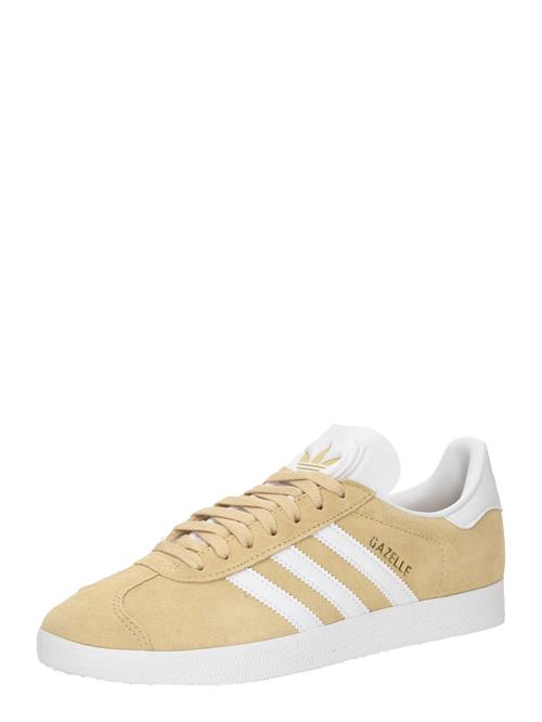 ADIDAS ORIGINALS Sneaker low 'GAZELLE'  honning / hvid