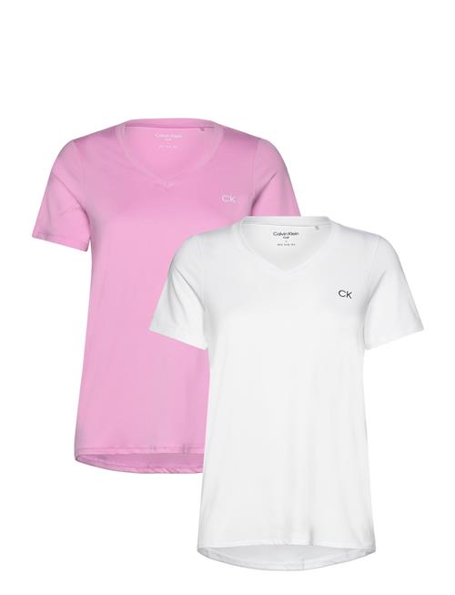 Se 2 Pack Relaxed Tee Calvin Klein Golf Patterned ved Booztlet