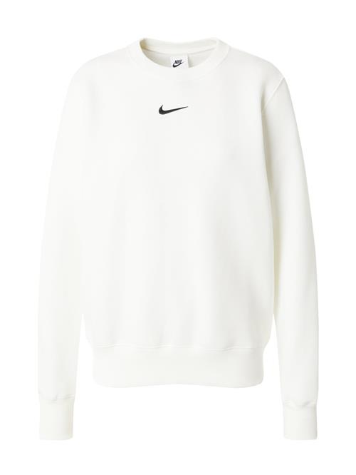 Nike Sportswear Sweatshirt 'Phoenix Fleece'  ecru / sort