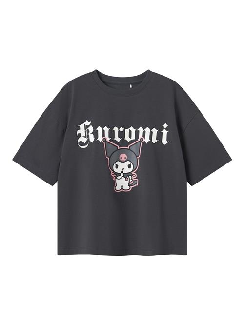 NAME IT Bluser & t-shirts 'Kuromi'  grå / antracit / offwhite