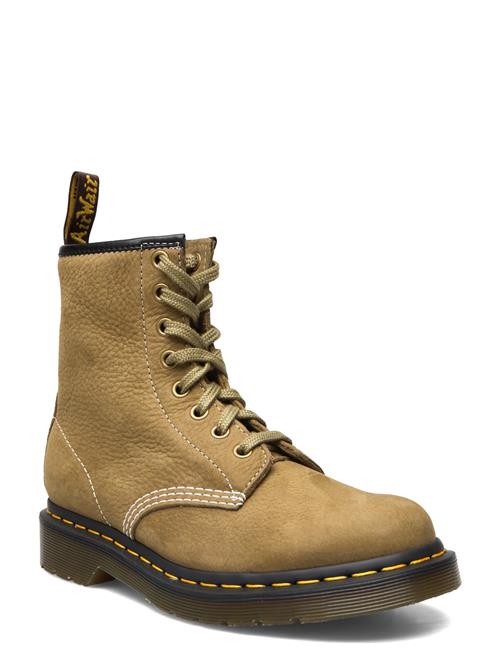 Dr. Martens 1460 Muted Olive Tumbled Nubuck+E.h.suede Dr. Martens Khaki