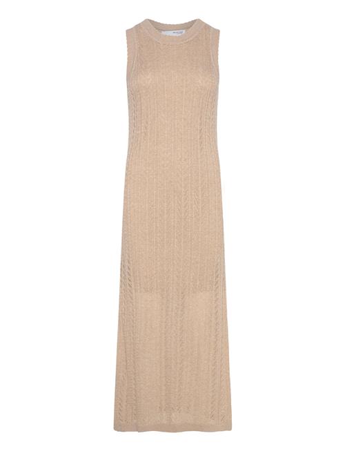 Selected Femme Slfhennah Sl Knit Dress Selected Femme Gold