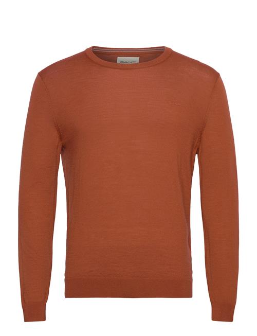 GANT Extrafine Merino Wool C-Neck GANT Orange