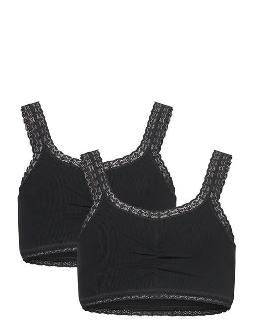 Rosemunde Kids Organic Bra Top 2-Pack Rosemunde Kids Black