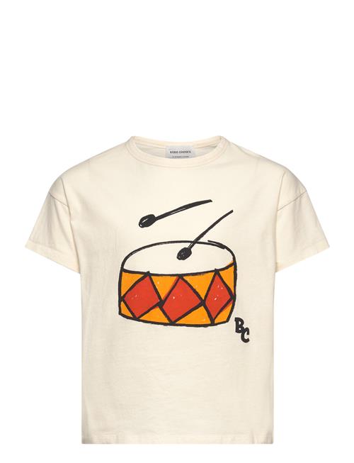 Se Play The Drum T-Shirt Bobo Choses Cream ved Booztlet