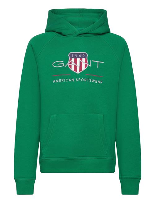 Archive Shield Hoodie GANT Green