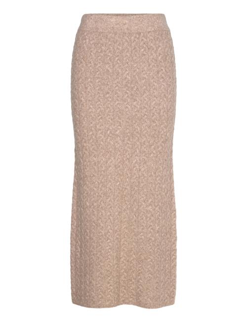 Love Lolina Darcy Midi Skirt Love Lolina Beige