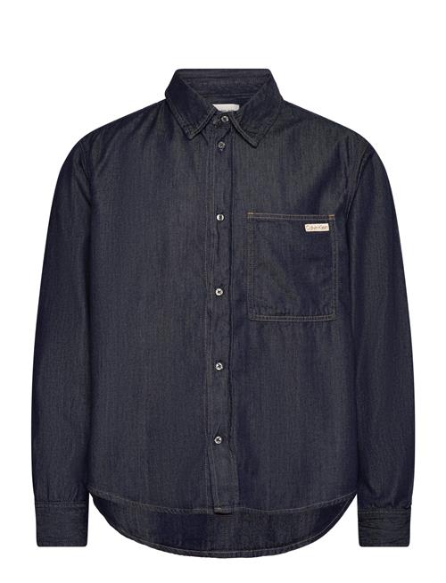 Calvin Klein Jeans Regular Denim Shirt Calvin Klein Jeans Navy