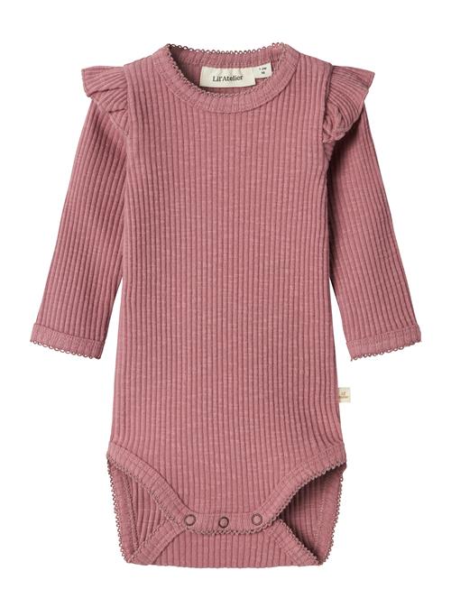 Lil'Atelier Nbfraja Sao Ls Slim Body Lil Lil'Atelier Pink