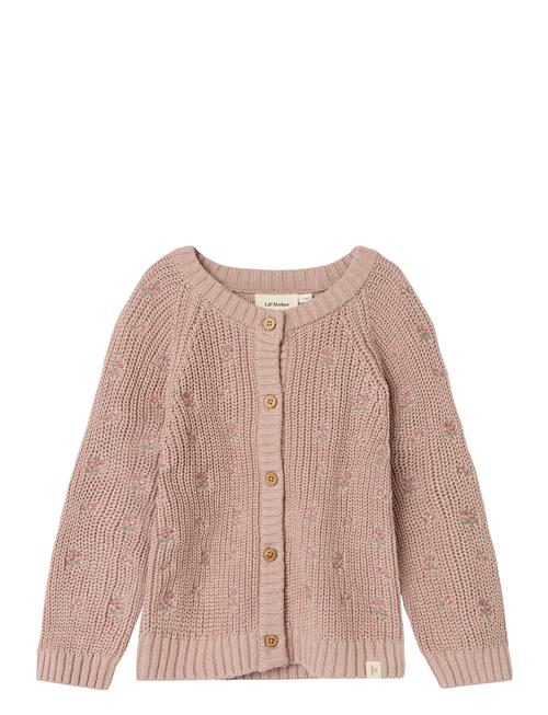 Lil'Atelier Nmfemlen Emb Ao Ls Knit Card Lil Lil'Atelier Pink