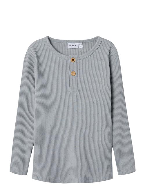 Nmmbart Ls Slim Top Name It Grey