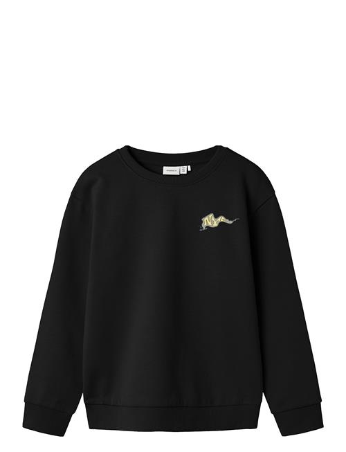 name it Nkmtegeo Ls Nreg Sweat Bru Name It Black