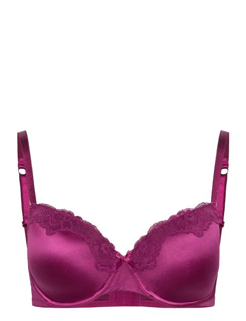 Hunkemöller Lace & Shine Padded Underwired Bra Hunkemöller Purple