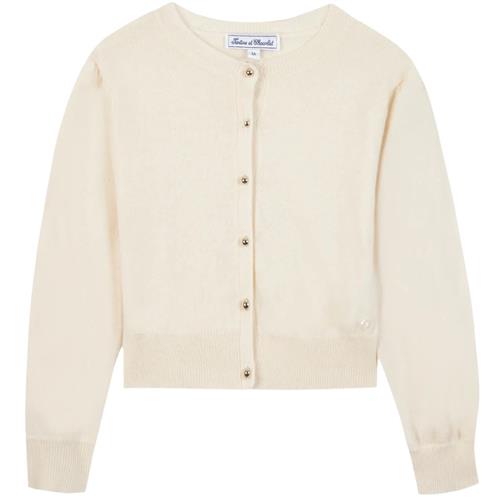 Tartine et Chocolat Uld-kashmir cardigan Perlefarve |  | 2 years