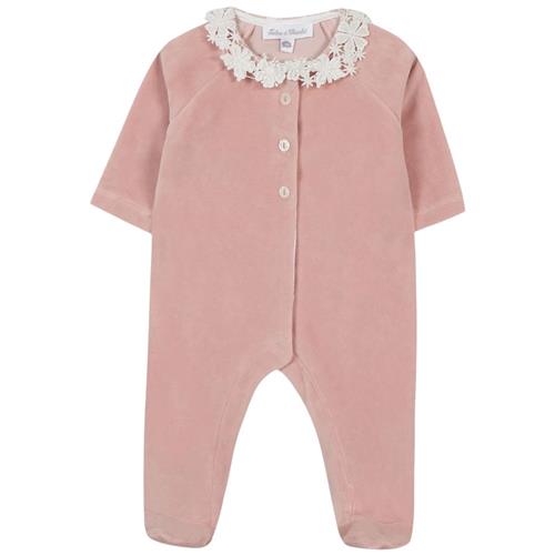 Tartine et Chocolat Pyjamas i bomuldsblanding Pudderrosa | Lyserød | 1 months