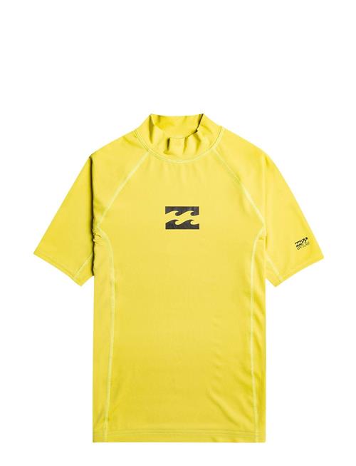 Billabong Waves All Day Boys Ss Billabong Yellow