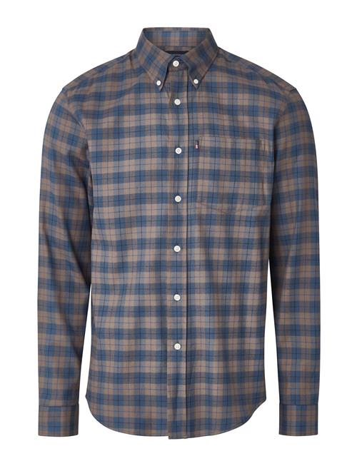 Lexington Clothing Casual Check Flannel B.d Shirt Lexington Clothing Brown