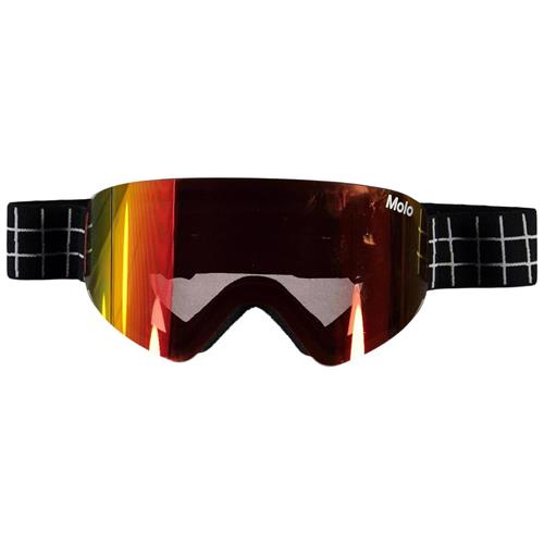 Molo Falcon Skibrille Gold Rainbow | Sort | 0