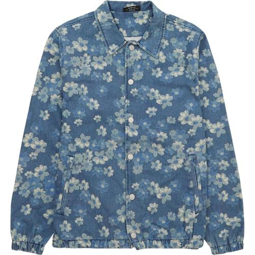 Pleasures Now Garden Denim Coach Jacket Denim