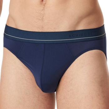 Schiesser Pure Micro Rio Briefs Plain Mørkblå Large Herre