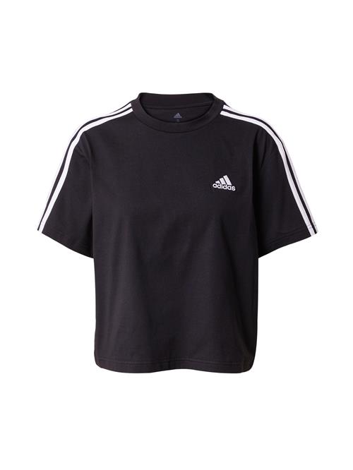 ADIDAS SPORTSWEAR Funktionsbluse 'Essentials'  sort / hvid