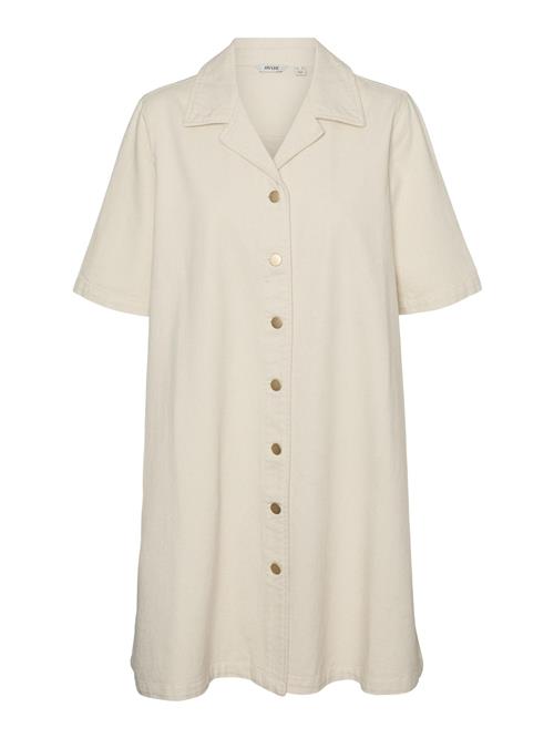 VERO MODA Blusekjole  lysebeige