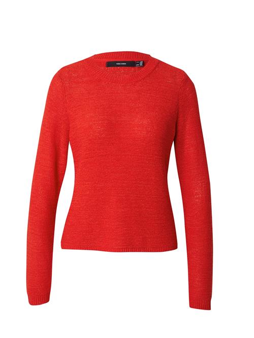 Se VERO MODA Pullover 'VMNUEVO CHARITY'  knaldrød ved About You