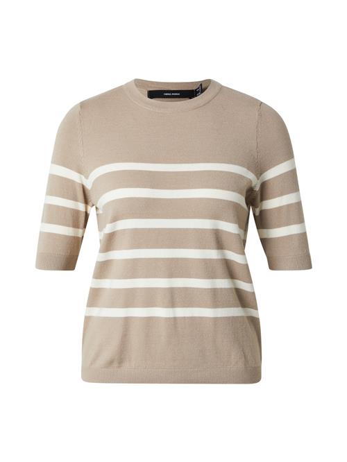 Se VERO MODA Pullover 'VMSABA'  beige / brun ved About You