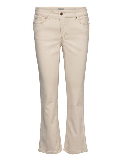 HUNKYDORY Max Flared Cropped Denim HUNKYDORY Cream