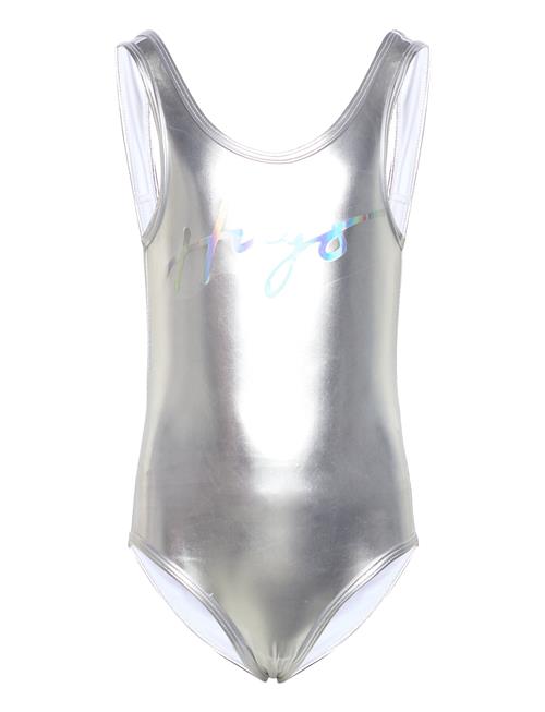 Swimming Costume Hugo Kids Silver