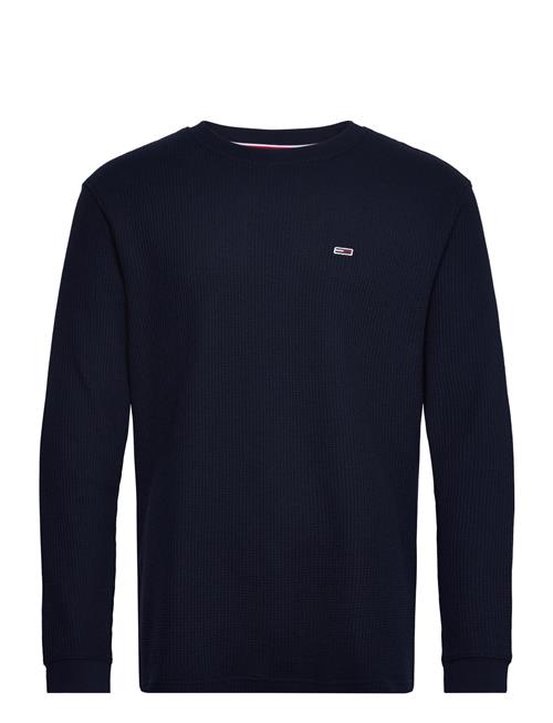 Tommy Jeans Tjm Reg Waffle L/S Tee Tommy Jeans Navy